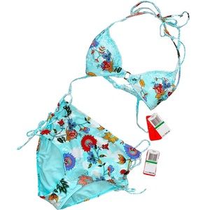 SALE ☀️ NWT Gossip Paisley Floral High Waist Swim